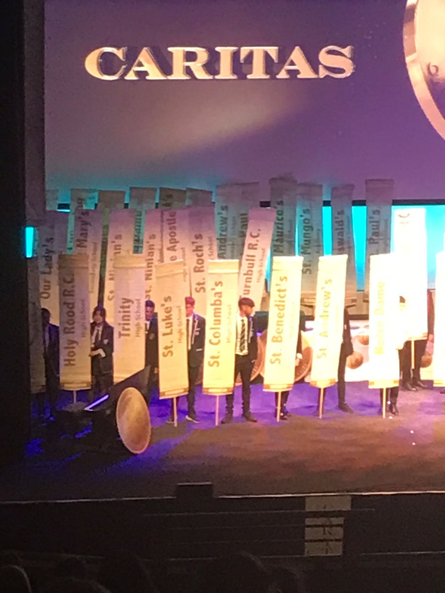 Congratulations to S6 pupils who received their Caritas Award at the National Awards Ceremony in Glasgow. Well done to everyone for all your hard work. <a href="/SCESDirector/">SCES</a> <a href="/DoPEducation1/">DoPEducation</a>