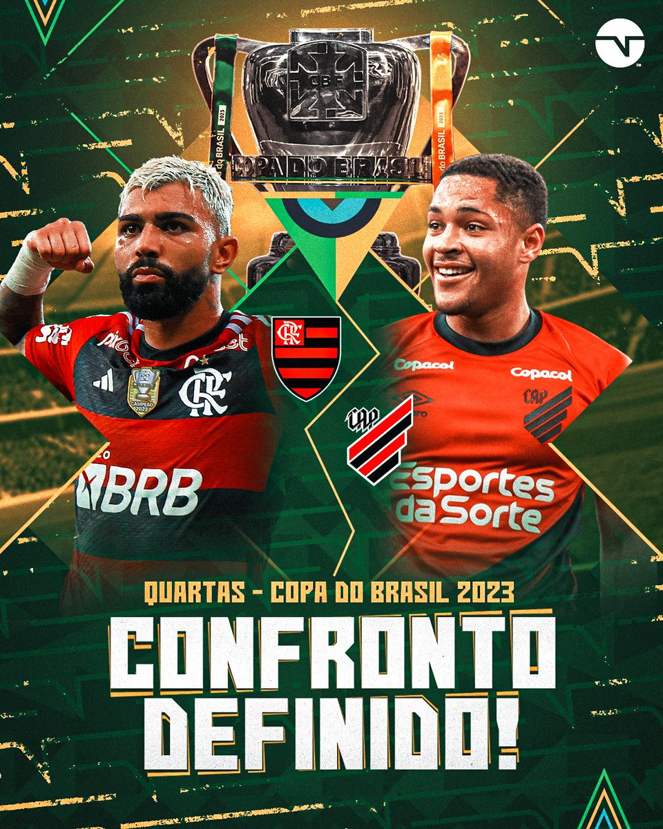 TNTSportsBR's tweet photo. REEDIÇÃO DA FINAL DA LIBERTA! 🔥⚔️ O Flamengo vai enfrentar o Athletico pelas quartas de final da #CopaDoBrasil2023. Quem vai levar a melhor, torcedor? https://t.co/nnTt0AMlsT