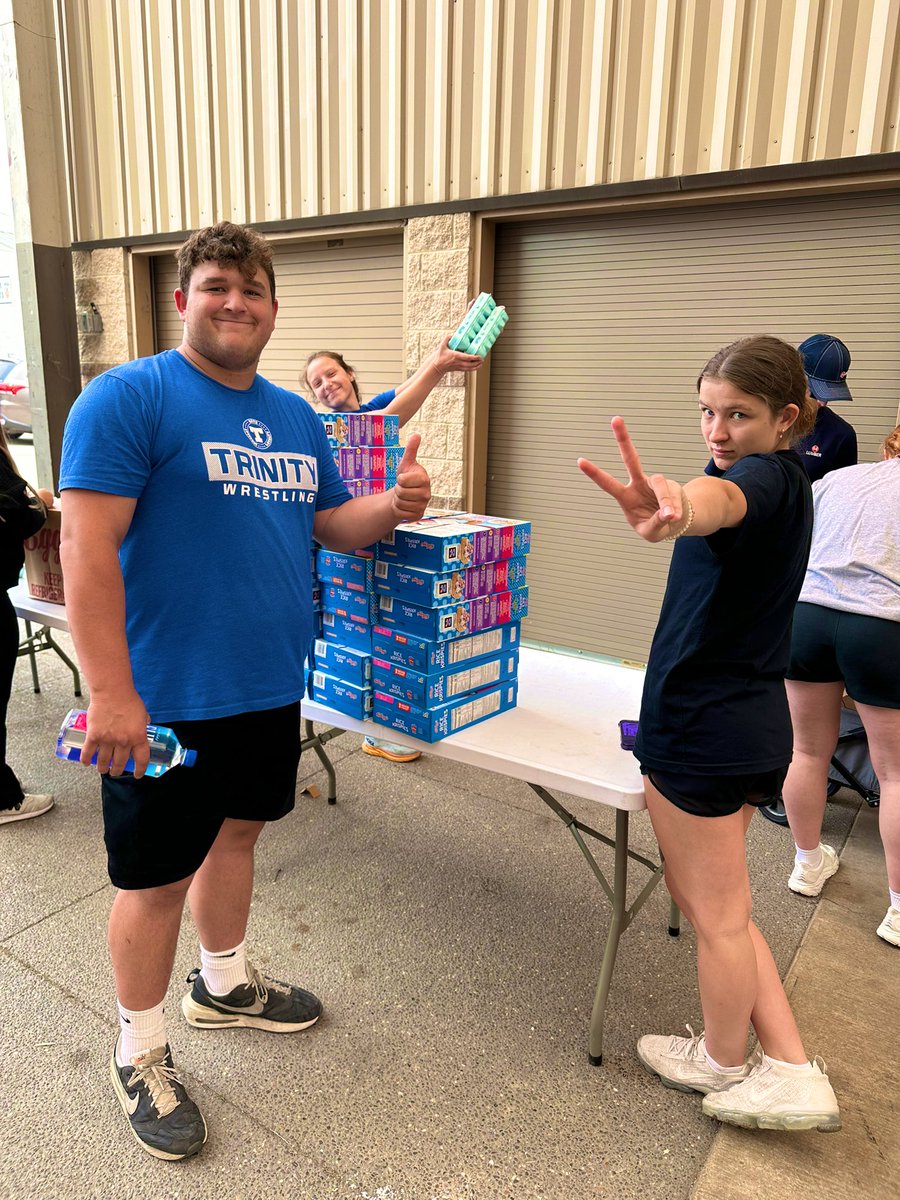 Trinity Cares tweet media