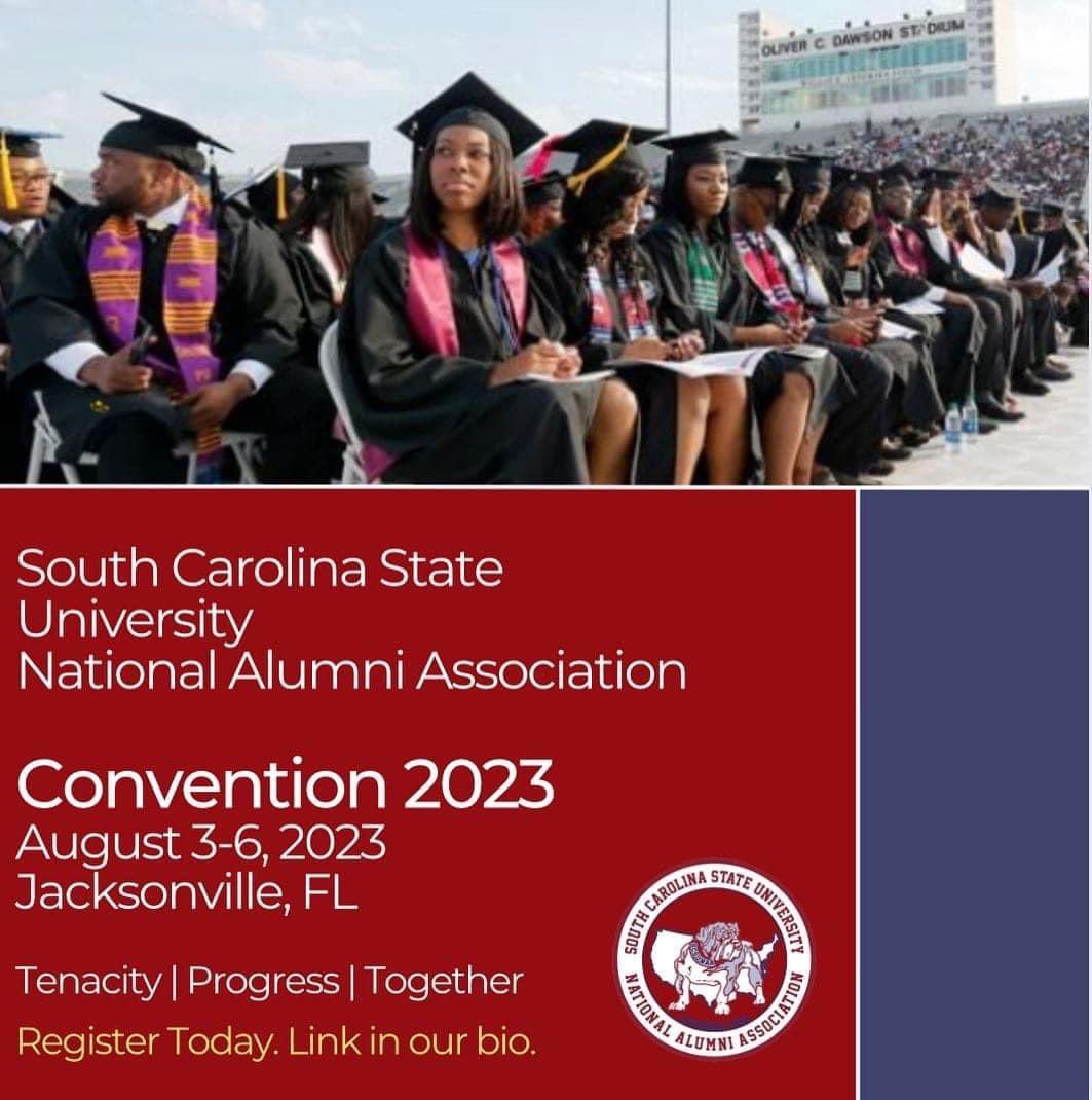 maccexclusives2's tweet photo. GET UP FOR THE BULLDOGS!!!!
The SCSU National Alumni Association Convention will be held in Jacksonville, Florida, August 3-6, 2023.
Register at https://t.co/27iLkFv3Bs."
#SCSUOnwardUpward
#SCSUNAA #scstateuniversity #SCState #scstatealumni #scstatebulldogs #convention2023 https://t.co/gdm3qoYrOT