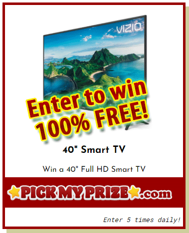 PickMyPrize's tweet image. #Sweepstakes #PrizeDrawing #GiveawayAlert

⏳There are only 2 days left until we pick a lucky #winner in the next 40" Full HD Smart TV #Giveaway! 📺

Enter PickMyPrize now: ow.ly/4SjY50OG6Ql