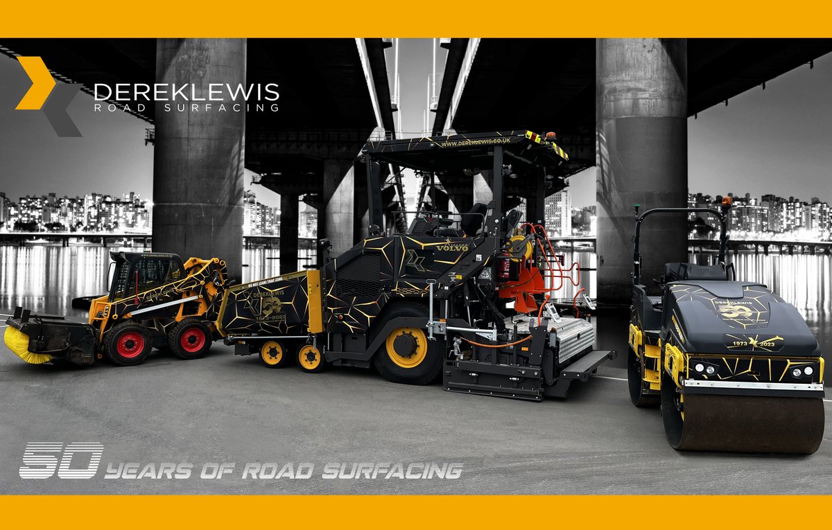 To celebrate our #50thanniversary …

#roadsurfacing #doncasterisgreat #civilengineering #yorkshire #paver