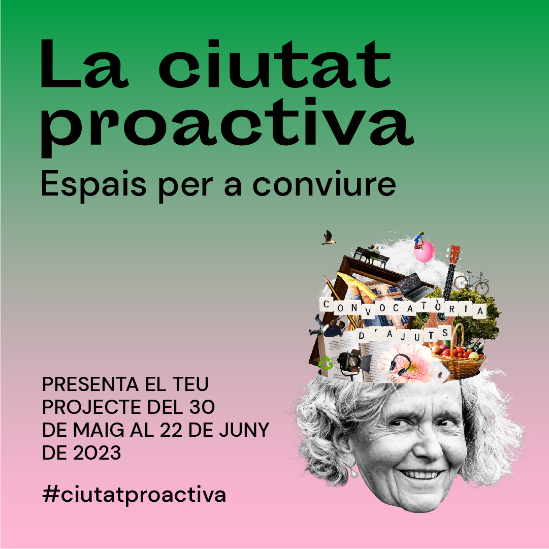 🚀Nova convocatòria d'ajuts per a projectes d'innovació urbana la #ciutatproactiva, adreçats a millorar la convivència als barris de la ciutat.

📆Presenta-hi el teu projecte del 30/5 al 22/6! #BarcelonaInnova bithabitat.barcelona/projectes/la-c…