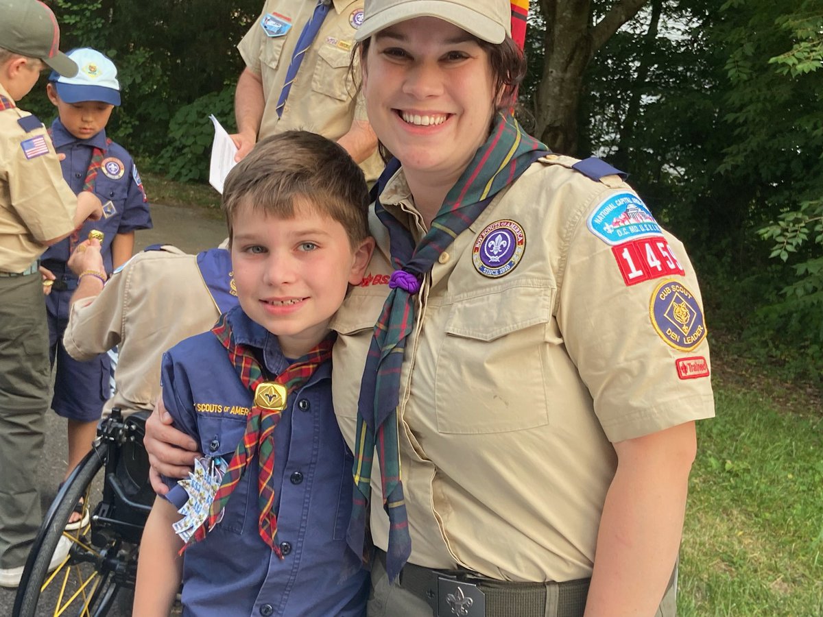 Love this kid and what scouting has done for him. <a href="/boyscouts/">Scouting America</a>