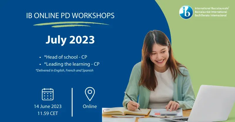 Registrations for our July online session is now open! Check out our wide range of Cat 1 and 2 workshops to review or refresh your teaching practice today! Register via >> bit.ly/3IVtOtS