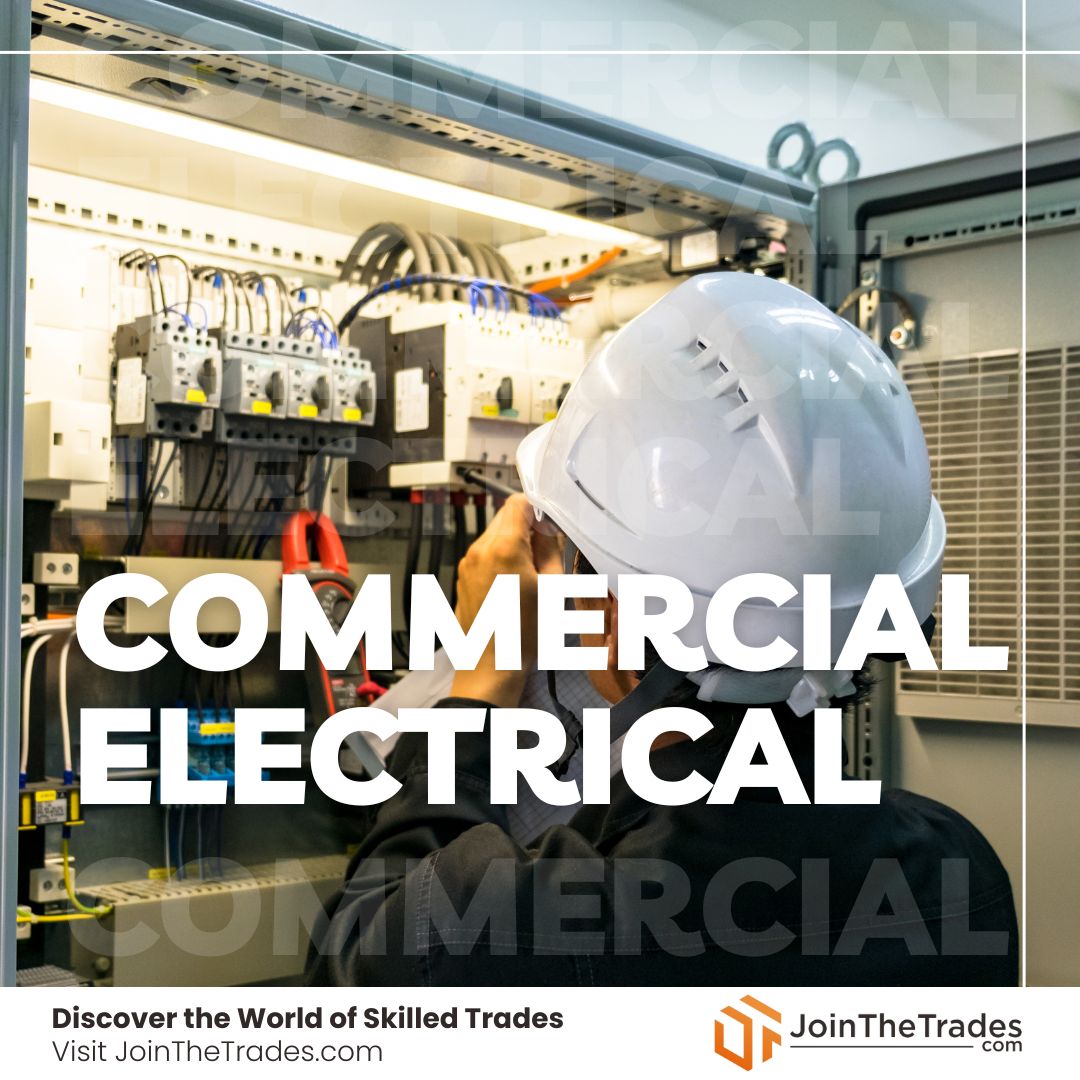 ⚡️Have you explored the lucrative careers of commercial electricians? Imagine a world where you bring light, power, and innovation to buildings, infrastructure, and industries. Learn more at JoinTheTrades.com!

#JoinTheTrades #ElectricianCareers #CommercialElectricians