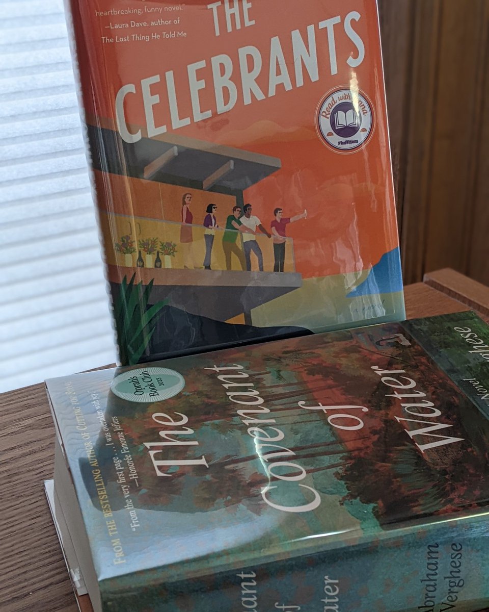 See the circles on these covers? That means a particular celebrity has marked approval for this book (@JennaBushHager @oprahsbookclub in these cases). Do you follow any celebrity book clubs? 

#newbooktuesday