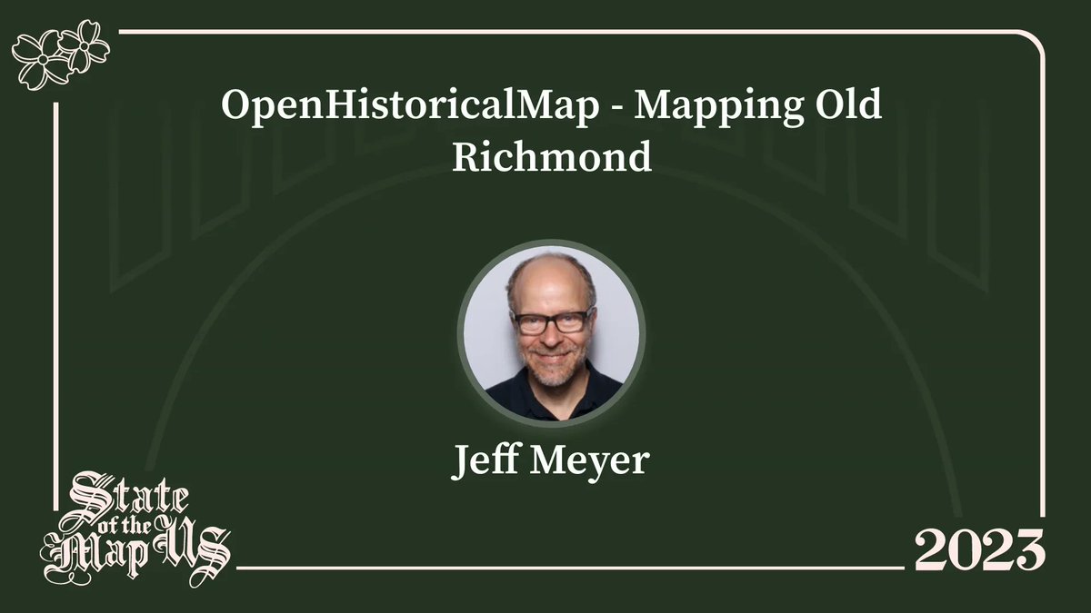 sotmus's tweet photo. Join Jeff Meyer of @OpenHistMap at #SOTMUS2023 for a fun workshop. If you haven’t contributed to #OpenHistoricalMap before, there will be experienced mappers on hand to help you learn the reins.
🤓 https://t.co/yHNCmHE5dR https://t.co/r1tJWsXl20
