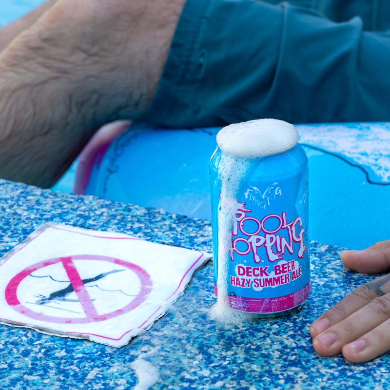 Pool Hopping, out now. Pool season, happening now.
@flyingdogbrewer #flyingdogbrewer #flyingdog #poolhopping #hazybeer #beer #summerbeer #craftbeer #beer #hunterdonbrew
