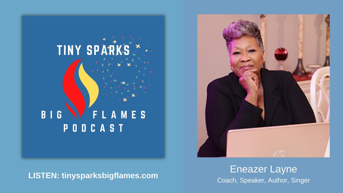 DebGaut's tweet image. Thank you, Eneazer Layne, for being my special guest on Tiny Sparks, Big Flames. Your inspiring story is all about courage, wisdom, grace--and Defying Limits. What a powerful message you have to share with the world! Listen: ow.ly/6uCT50OGzg0  

#inspiration #motivation