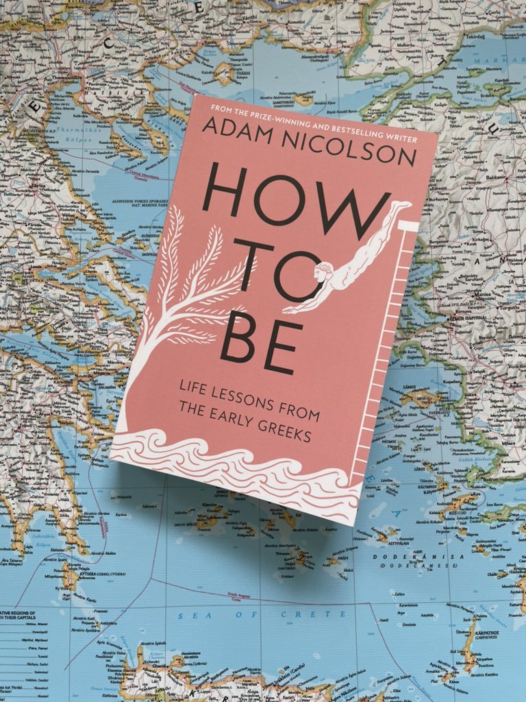 alexrowsontv's tweet photo. @anicolson ‘s fantastic new book How to Be is out this week!!! A sparkling exploration of the early Greek world, and those first brilliant minds whose thoughts have reached far beyond the bounds of the wine-dark sea. @WmCollinsBooks @Arabellapike #HowToBe #Greeks #BookTwitter https://t.co/R9gY1JGojC