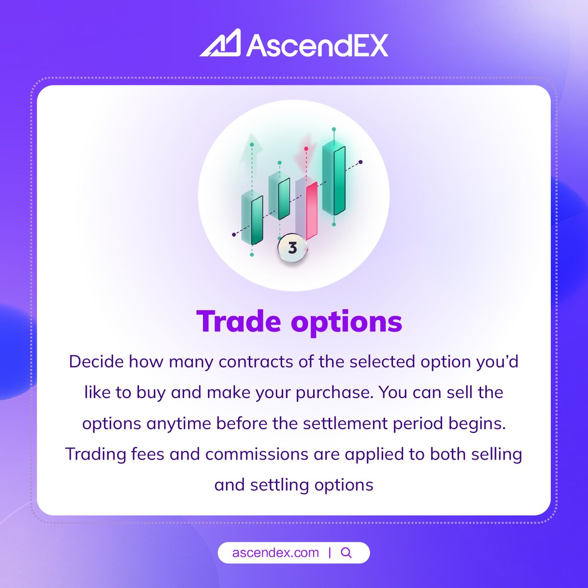 AscendEX_'s tweet photo. 🚀#AscendEX Easy option feature allows for simplified trading, making it easier for traders of all levels to participate in the options market. 

💰Start trading now and take advantage of our user-friendly platform👉https://t.co/Nb5AiJQSOB

#AscendEX #EasyOption https://t.co/ikDhk3AHJW