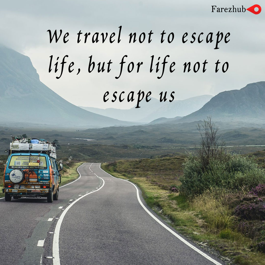 Travelers have their own stories that only the people who love to travel can hear. 🧡🧡

#Farezhub #travelqoutes #travel #wanderlust #adventure #explore #travelgram #vacation #holiday #tourism #backpacking #airtickets #cheapflights #flightdeals #flighttickets #traveldiary