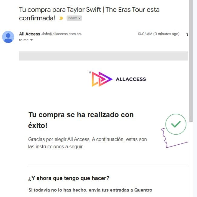 🎉SORTEO ENTRADA TAYLOR SWIFT🎉
REQUISITOS:
-darle ❤️ y retweet
-seguirme
SUERTE A TODOS🙌🙌