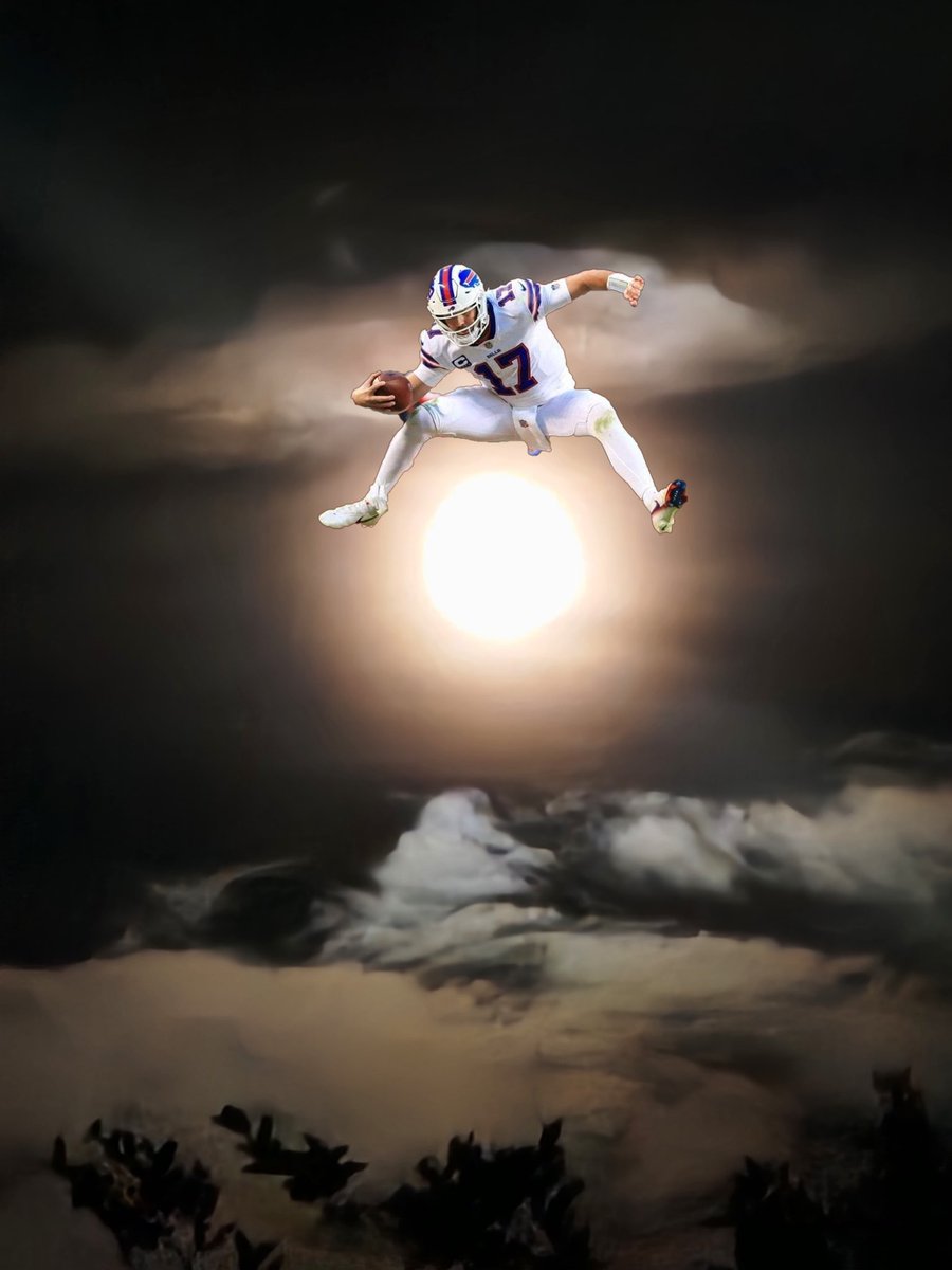 BeCooFool's tweet photo. Was a full moon the other night lol #BillsMafia #JoshJumpingOverThings @rorypresley https://t.co/rHi2UG0Xpg