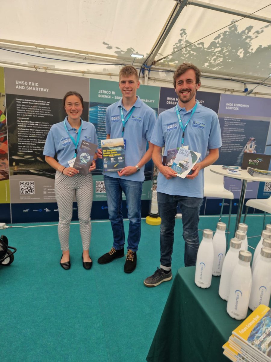A busy @MarineInst @RVMarineInst exhibit! It’s great to meet all the @OCEANS_Conf #oceans23 delegates and talk #oceantech.
@MarineInst CEO Paul Connolly stopped by to check out the stand and say hello!

ℹ️We’ll be here until Thursday