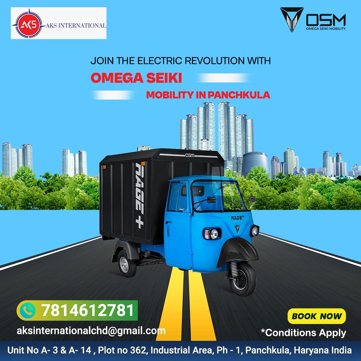 Join The Electric Revolution With Omega Seiki Mobility in Panchkula
#ecofriendly #greentransportation
Contact us now for the best Electric Vehicle👇
📞 Call us- 7814612781
📫 Mail us- aksinternationalchd@gmail.com
.
.
#OmegaSeikiMobilityPanchkula #threewheelerinpanchkula