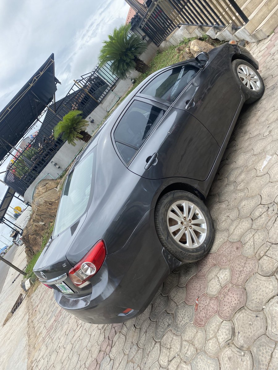 oladapofatoye's tweet photo. SUPER DOPE 2010 Corolla ⬆️ 🆙 UPGRADED TO2012   Car is neatly used and in super dope condition. First body. Very low mileage and good legs with untouched engine and gear ⚙️…  *Ready* to fly for 3.550m on Akala express Ibadan https://t.co/6H2shsQSxG