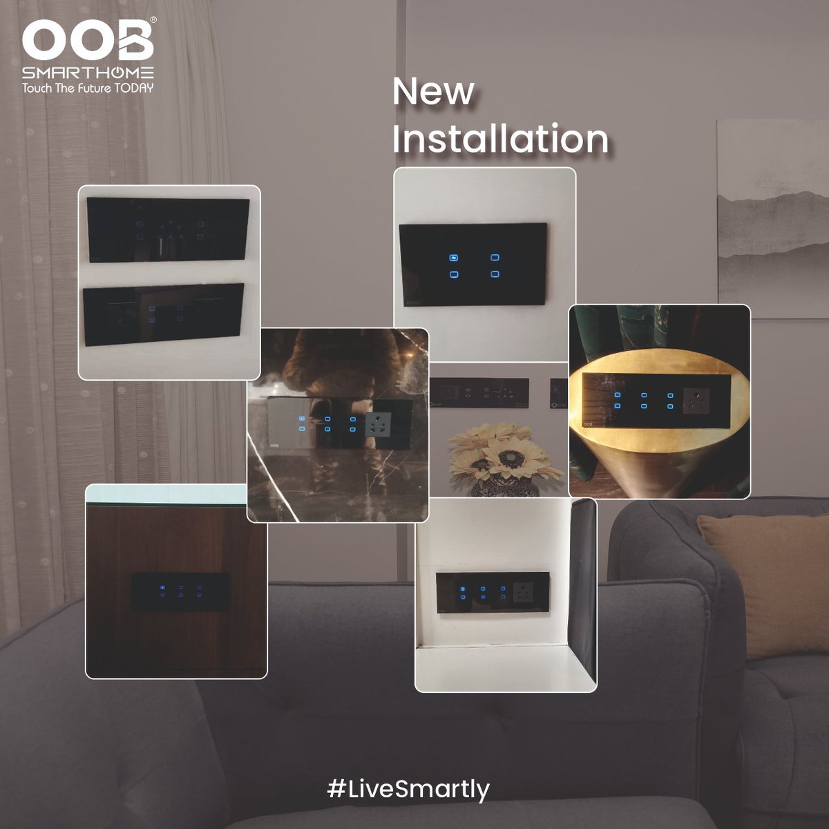 OOB Smarthome Our New Installation #Ahmedabad #oobsmarthome
Embrace the beauty of beginnings as we unveil our new installation, a testament to creativity and innovation. Step into a smart world where art and imagination intertwine.#installationview #connectedhome #smarthome