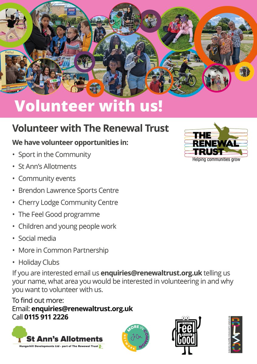 If you are looking for to volunteer for a local charity we have lots of opportunities available across all our programmes and activities and we loved to speak to you! Contact us to find out more 🙂 #VolunteersWeek