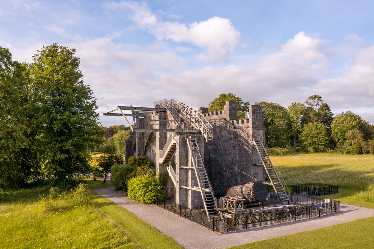 BirrCastle's tweet photo. We are delighted to announce the return of our Outdoor Guided Discovery Tours 🔭💫

Hear the stories behind the Keep Gate, the Great Telescope, the history of the castle and so much more...

• Tours on select days

Pre-booking is highly recommended https://t.co/PXHXKyTH5C https://t.co/7pxbHzOknf