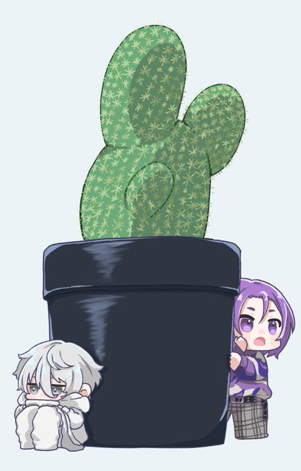 「サボテン 植木鉢」のTwitter画像/イラスト(新着)