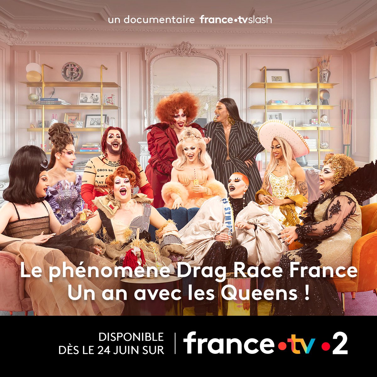 Drag Race France 👑🇫🇷 on Twitter "Et on retrouve les reines de la saison le 24 😍"