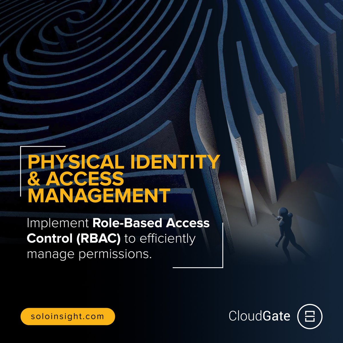 #CloudGate Physical Identity & Access Management (PIAM) platform integrates role and policy-based #AccessControl, enabling organizations to assign access privileges, enforce restrictions, and streamline access management.
#PhysicalSecurity #WorkflowAutomation #WorkplaceExperience