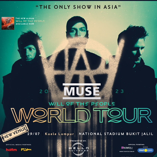 Malaysia! The #WillOfThePeople World Tour show in Kuala Lumpur this July has changed venues, now taking place at The National Stadium Bukit Jalil hellouniverse.asia