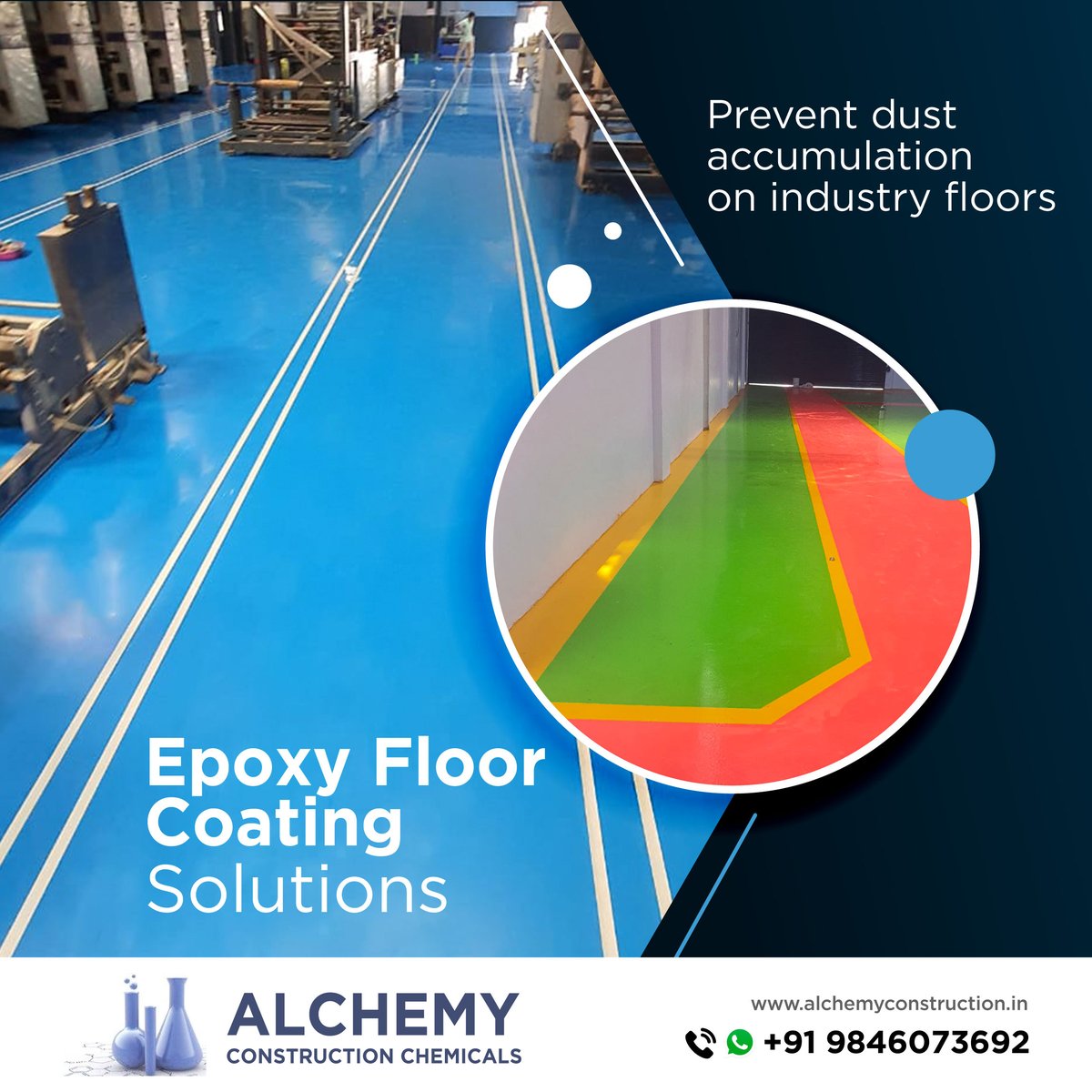 With cost-effective Epoxy Floor Coating choices, you get excellent impact resistance.

#EpoxyFlooring #thrissur #alchemyconstrctioncompany #flooring #epoxycoating  #epoxy #industrialfloor #floors #construction #industrial #alchemyconstructions #industrialengineering