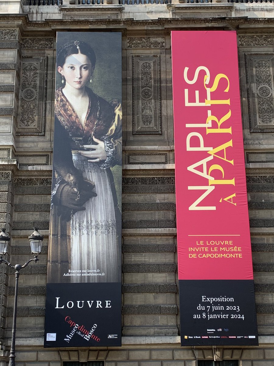 chr_masset's tweet photo. Oggi a #Parigi

per la visita 
del Presidente Sergio #Mattarella 

@Capodimonte_mus al @MuseeLouvre 

Domani l’´inaugurazione 

#Napoli a #Parigi 
@Quirinale https://t.co/c3o7eI8xZQ