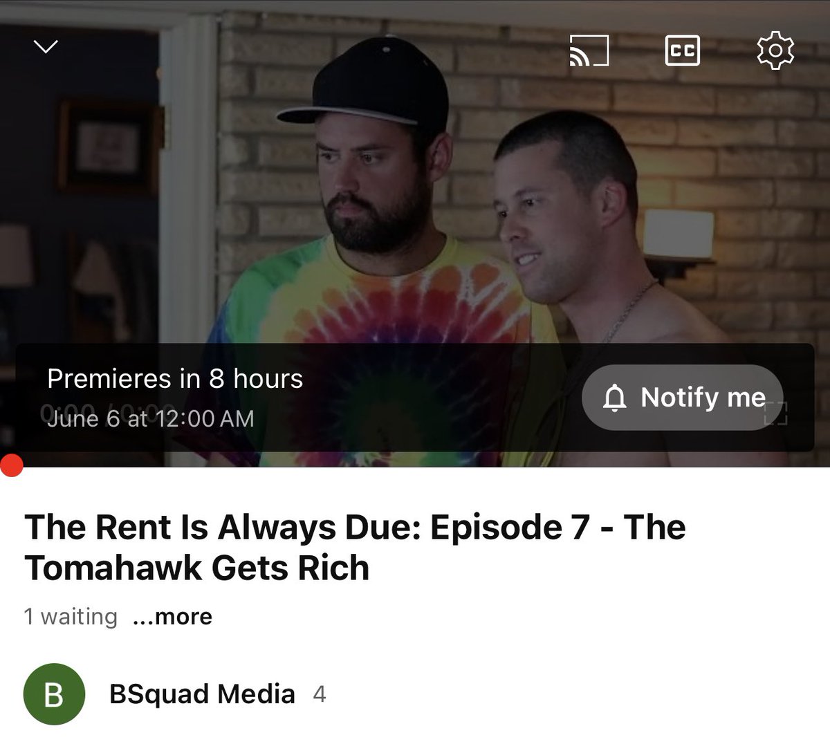 bsquadmedia's tweet photo. The Final Episode of #TheRentIsAlwaysDue is now on YouTube https://t.co/P81xKAjV1o