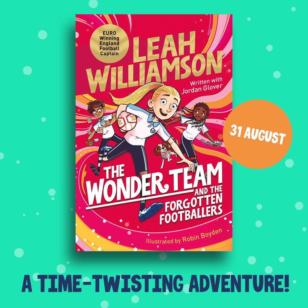 Jordan (@jordan_j_glover) on Twitter photo Thrilled to announce my first children’s book with my cousin, <a href="/leahcwilliamson/">Leah Williamson</a>! Introducing The Wonder Team and the Forgotten Footballers, illustrated by Robin Boyden. It's out on 31st August and available to pre-order now bit.ly/3MSgLdP Thrilled to announce my first children’s book with my cousin, <a href="/leahcwilliamson/">Leah Williamson</a>! Introducing The Wonder Team and the Forgotten Footballers, illustrated by Robin Boyden. It's out on 31st August and available to pre-order now bit.ly/3MSgLdP