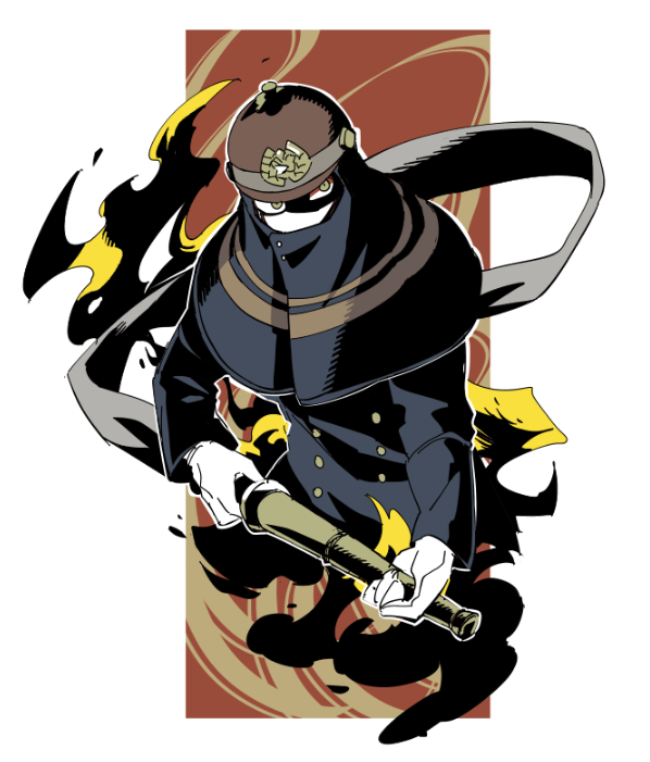 「これは4月に消防士熱が大爆発した時の絵」|まのい@仕事募集中のイラスト