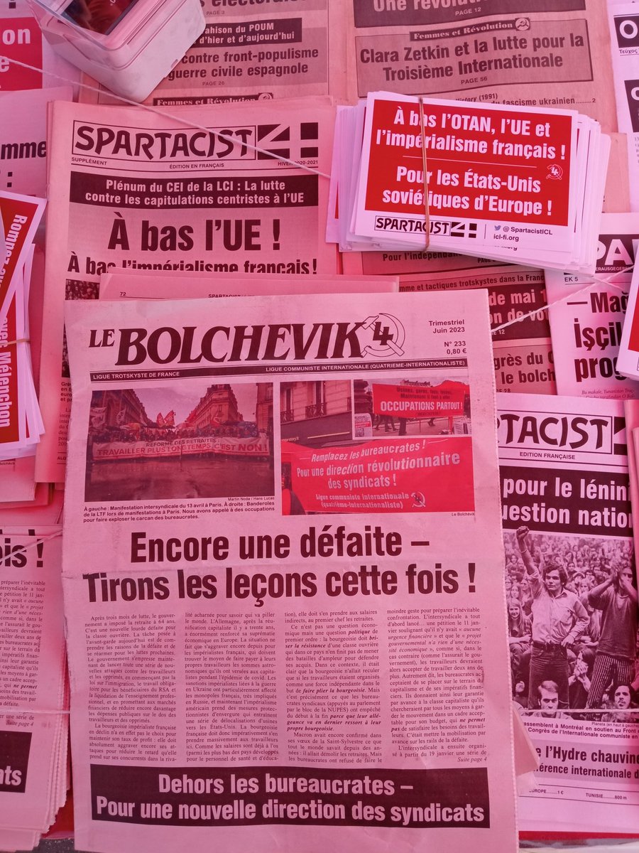 Nous sommes présents à la manifestation aujourd'hui à Paris avec notre dernier journal ! rejoignez-nous ! #manif6avril #reformedesretraites
