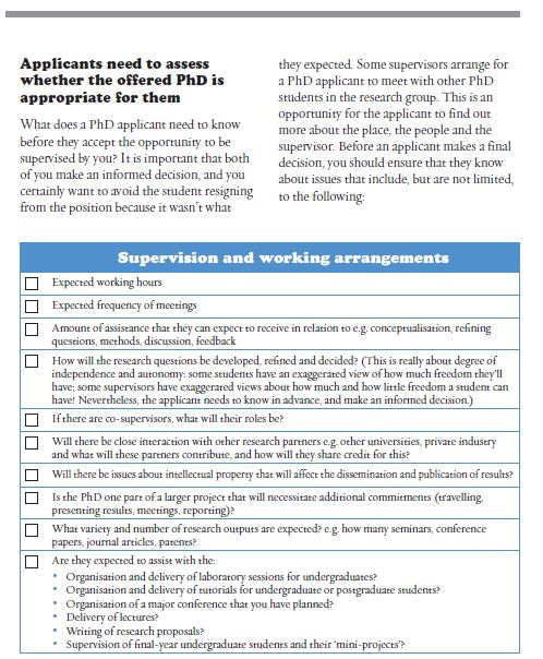 Choosing a research supervisor? There are some questions you should ask as you select a supervisor. From the book Supervising PhD Students. buff.ly/2t3n1qd   #PhDforum #EMCRforum #research #academictwitter #PhDchat