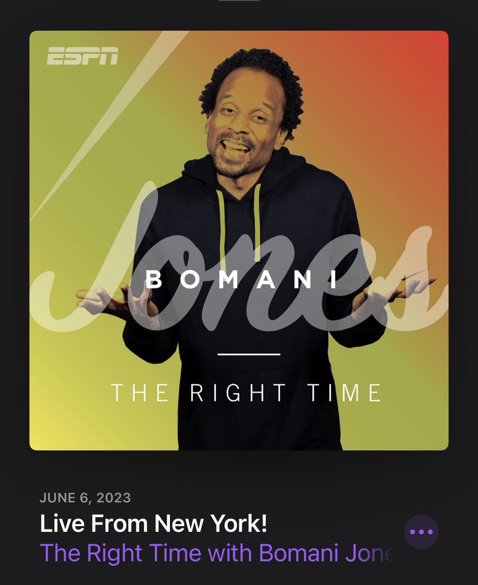 JalenRoseBat's tweet image. “People will pay money just to hate” - Bomani Jones #TheRightTime