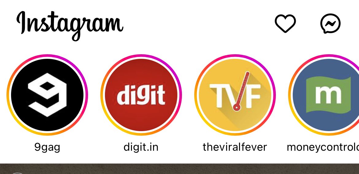 DataWithAdarsh's tweet image. Looks like someone inflated the Instagram stories bubble :)