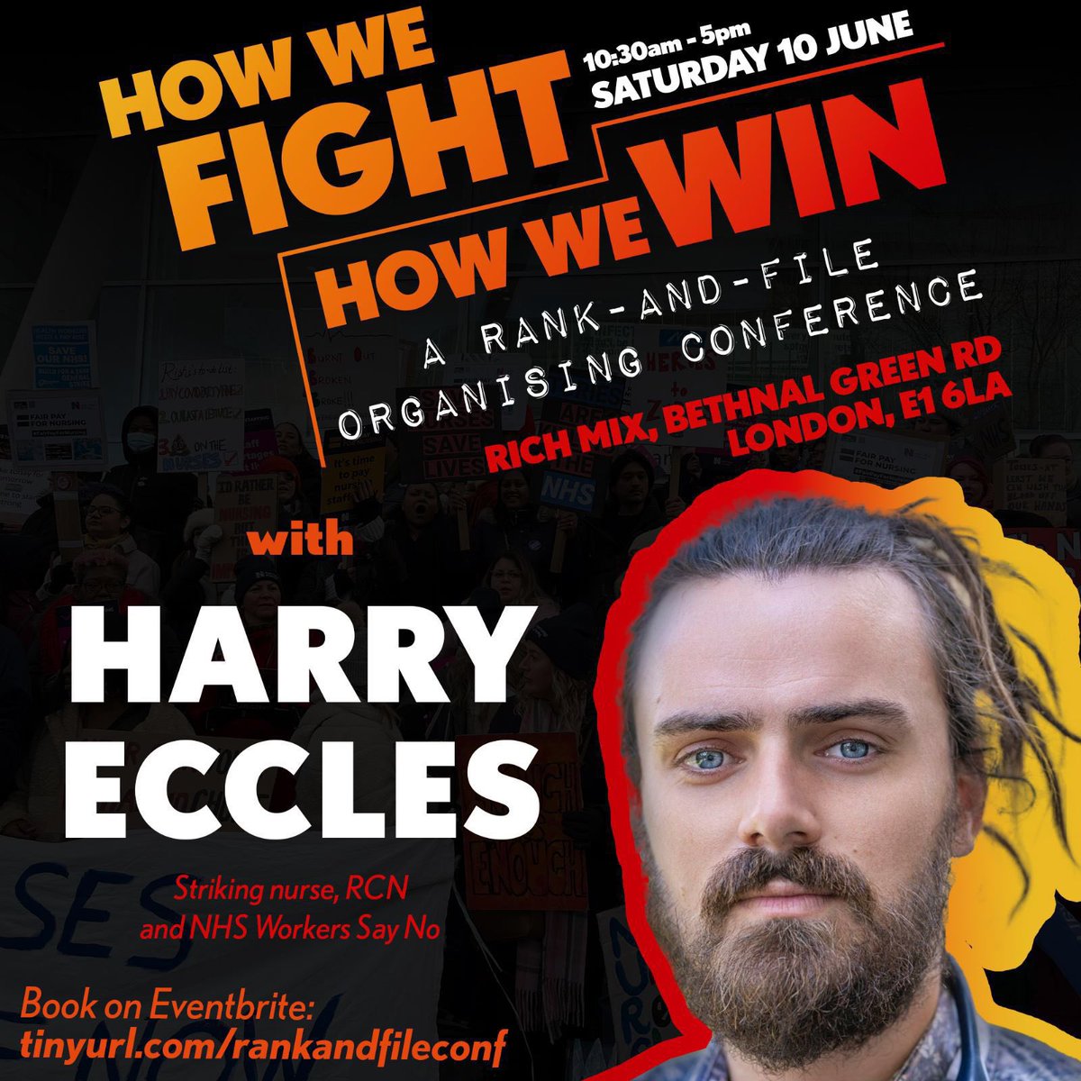 AndrewMeyerson's tweet image. Join us this Sat at the #RankAndFileConf!

Get tickets here: eventbrite.co.uk/e/how-we-fight…