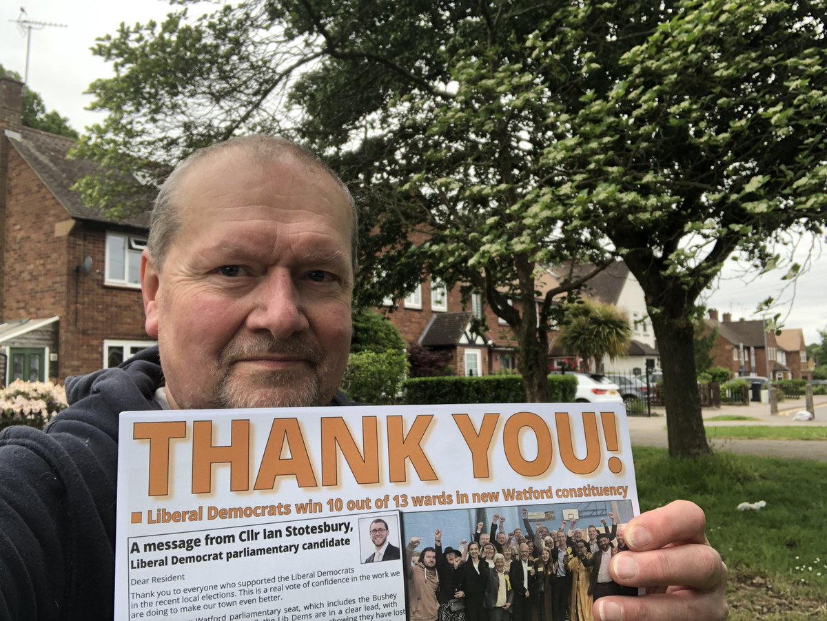 StephenCavinder's tweet image. 🔸Out delivering again this morning on #CoatesWay. This round normally takes about 25 minutes but #Residents love to chat. 😊#KeepinginTouch #AllYearRound @WatfordLibDems 🔸