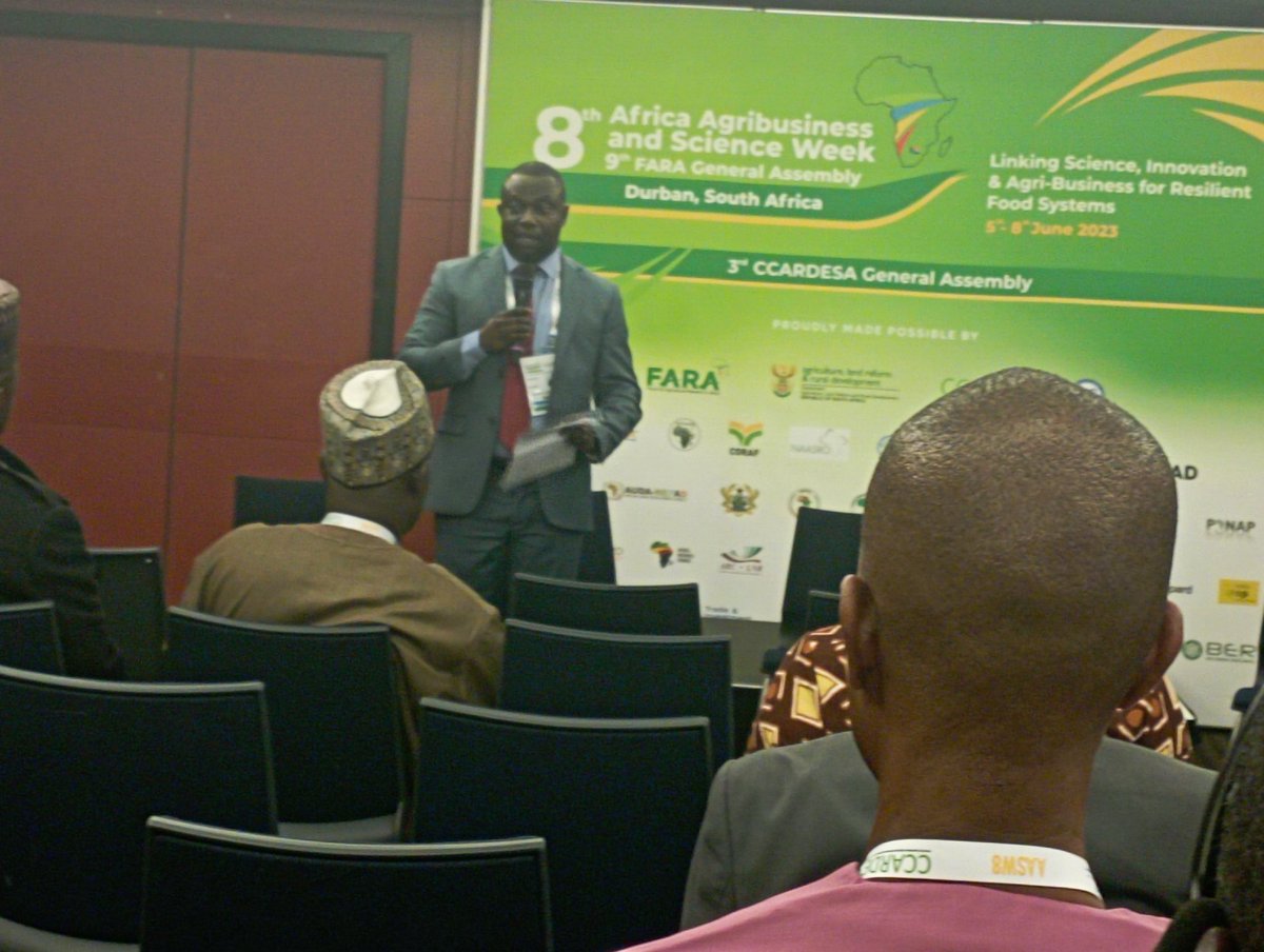 TAAT has achieved a great progress in climate-resilient agriculture productivity across Africa. #AASW8 #KM4AgD #FARA