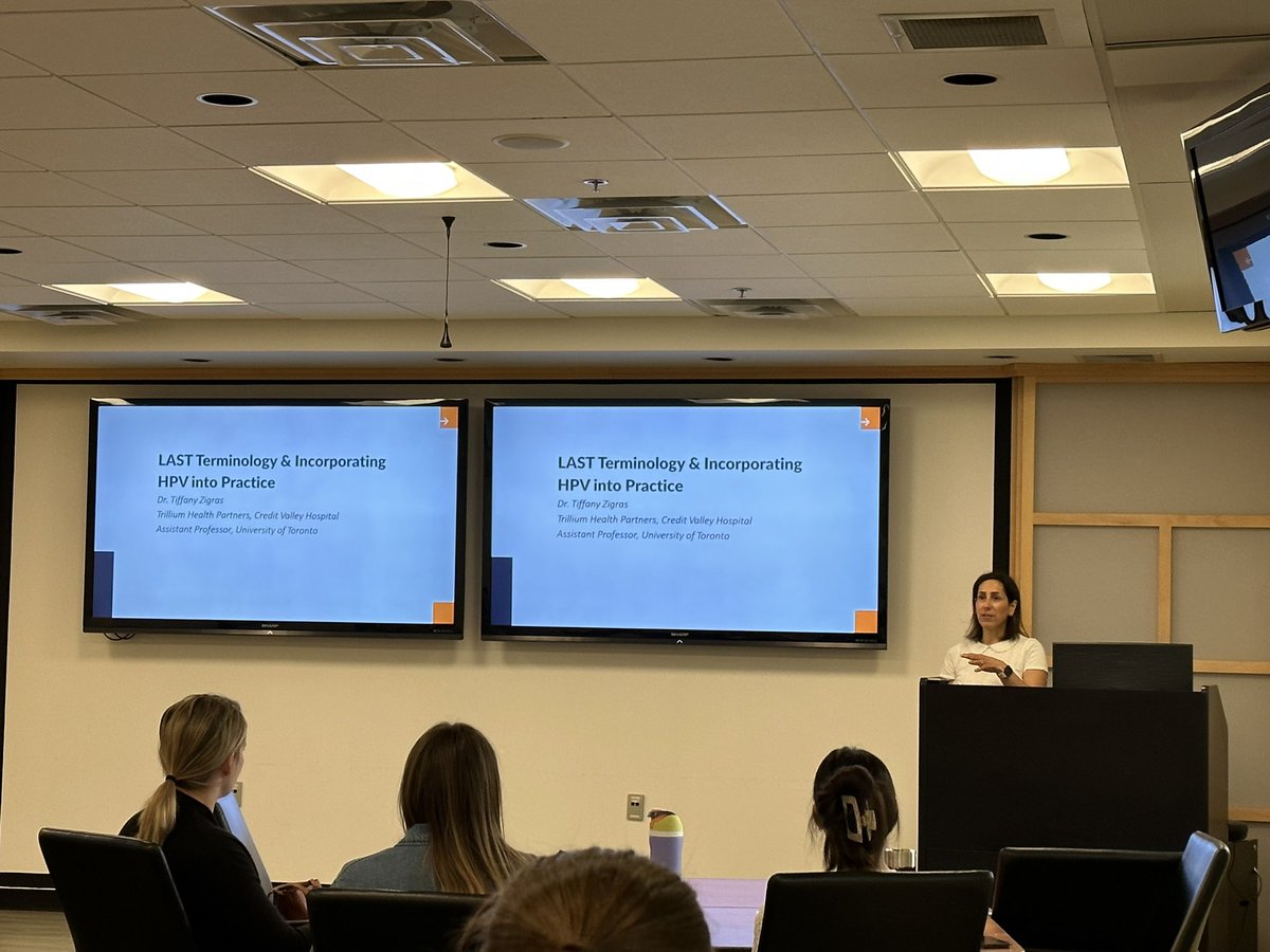 The SCC and <a href="/Gyne_Oncology/">The Society of Gynecologic Oncology of Canada</a> Joint Colpo Workshop is underway! 

“Future cervical screening and colposcopy recommendations  will be based on the immediate and 5-year risks of CIN3+”
#colpo