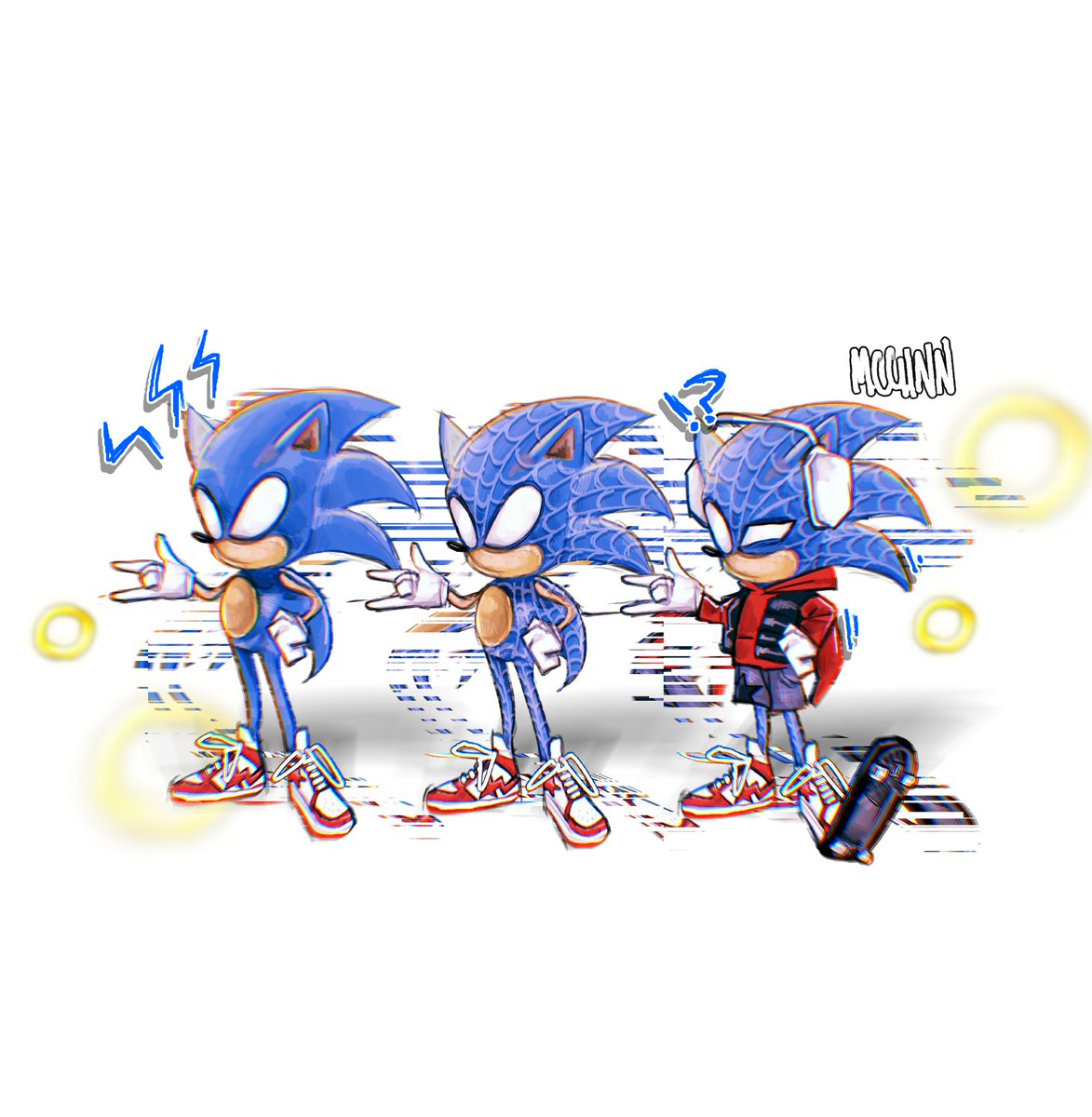 sonic spider sona #arttwt