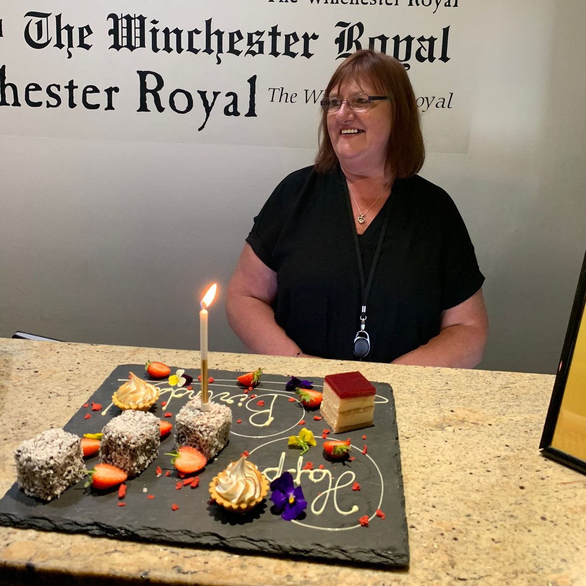 Yesterday we celebrated June's Birthday! Happy Birthday June!

#winchesterroyal #castlebridgehospitality #winchester #birthday