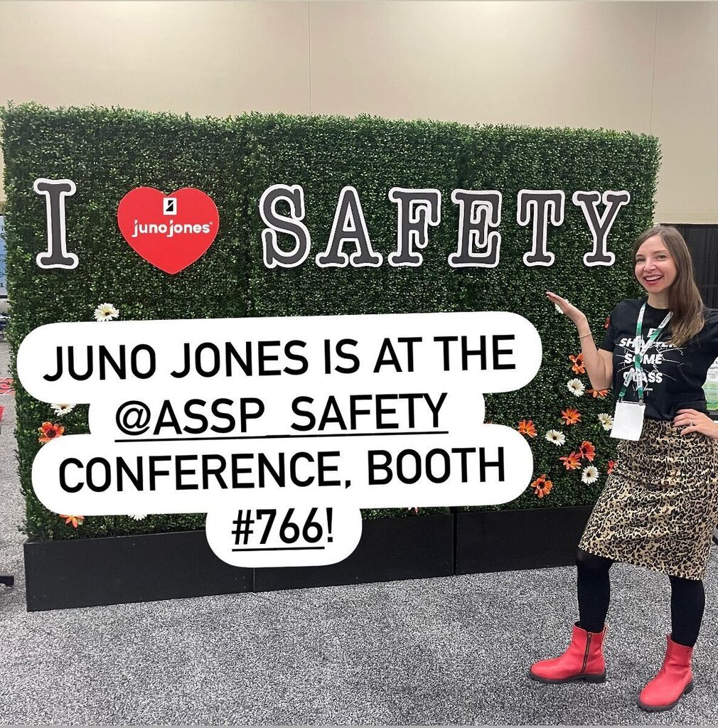 We ❤️ Safety! Juno Jones is rocking it at the @assp_safety conference in San Antonio, Texas! Come visit us at booth #766! #wise #womeninsafety #assp #safetyboots #hazardgirls #safetyconference2023 #safetyconference #safetyexcellence instagr.am/p/CtJiKFwuKij/