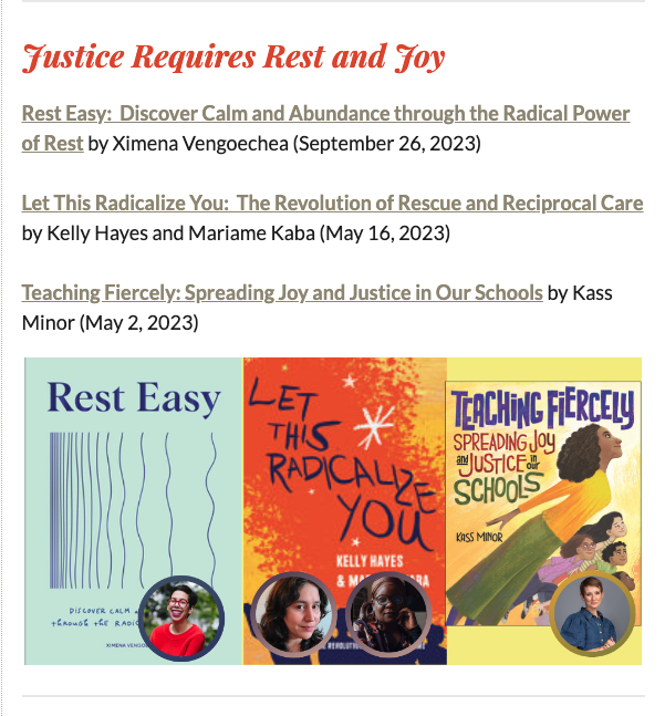 Thank you so much, @DollyChugh for featuring my new book, #TeachingFiercely: Spreading Joy and Justice in Our Schools, in #DearGoodPeople's midyear book buzz issue! (whew 😅 , so lucky to be surrounded by incredible people 💕 )