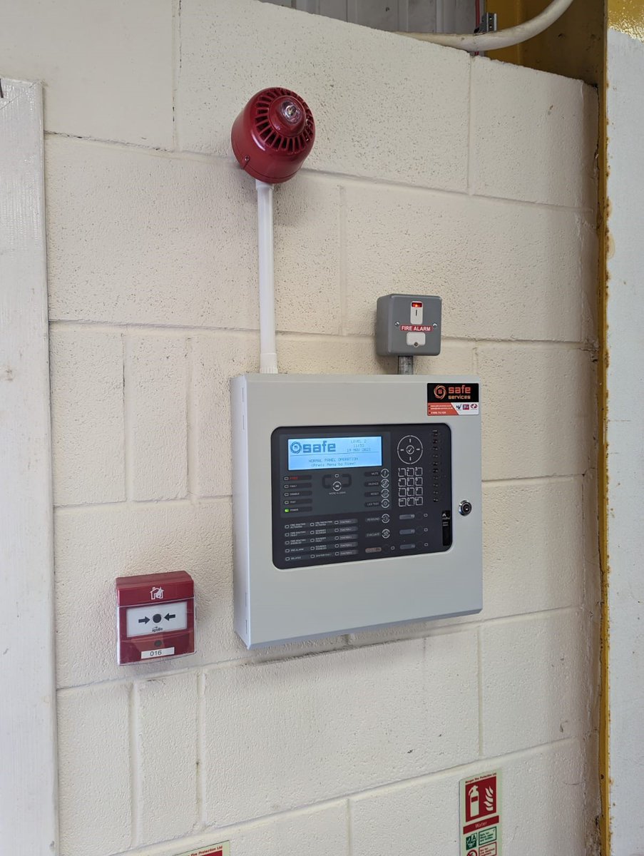 Another installation nearing completion - <a href="/advancedlive/">Advanced</a> <a href="/ApolloFireEMEA/">Apollo Fire</a>