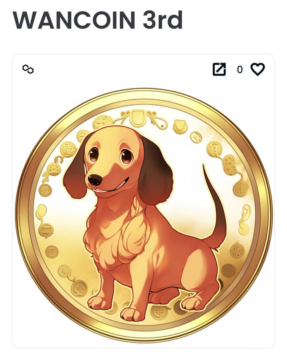 gomachobi_nft's tweet photo. #WANCOIN NFT いただきました😆😆😆
しかも500枚❣️🐶🐶🐶🐶🐶
ありがとうございます(⁎ᴗ͈ˬᴗ͈⁎)🍀
感謝です🙏🙏✨
#NFT  #airdrop   #NFTGiveaway https://t.co/mYgkqZK5xW