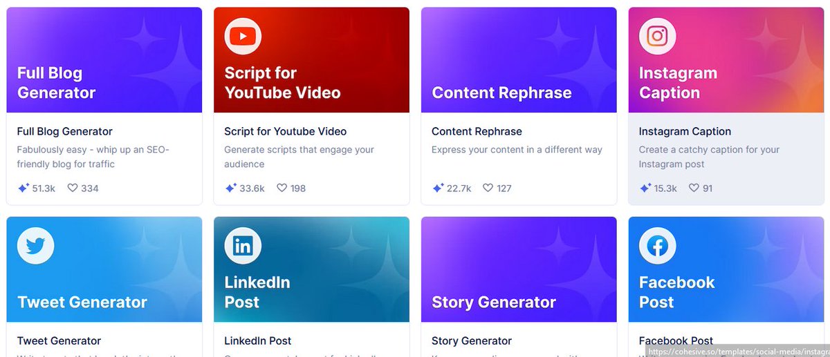 أعلم أنها تغريدة ..
لكنها ليست مجرد تغريدة ...   عابرة
أراهن على هذا الموقع

فـ قوة مضاعفة من الذكاء الاصطناعي
في هذا الموقع cohesive.so

يمكنك من كتابة المحتوى في جميع وسائل التواصل الاجتماعي والعروض بقوة وأحترافية

يقول بل قتس/ المحتوى الملك

#مساء_الخير_والسعاده