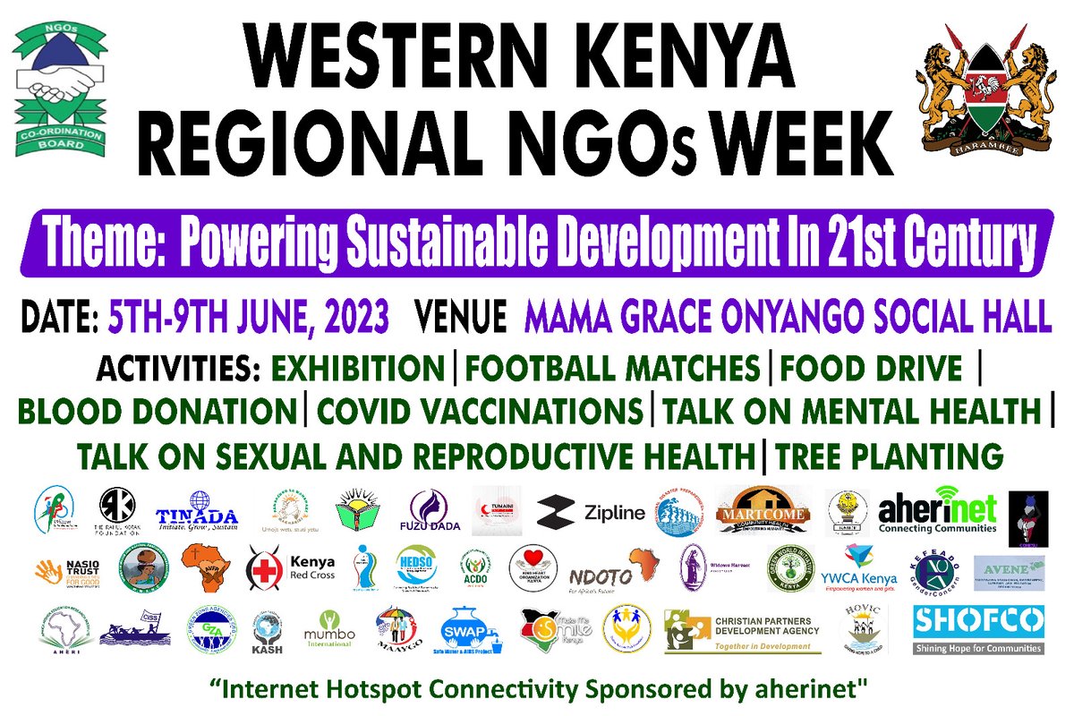AHERI_HigherEdu's tweet photo. #NGOsWeek2023 #NGOWeek #NGOWeek2023 #Research #DigitalInclusion @TinadaOrg @ngoboardkenya @hope2shine @AbsaKenya @iucea_info #SustainableDevelopment #WesternRegion #CommunityEngagement #Kisumu #Kenya https://t.co/PqjksDsHOz